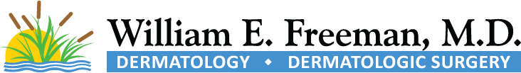 William E. Freeman, MD | Dermatologist in Warner Robins logo for print
